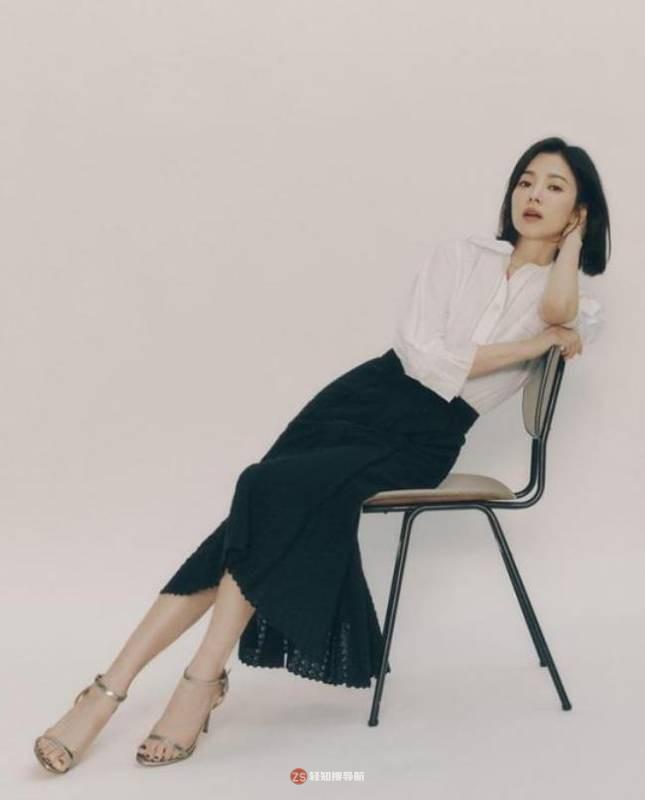 宋慧乔为代言女装品牌拍摄最新宣传照，女神气场加持！春夏打扮任意切换