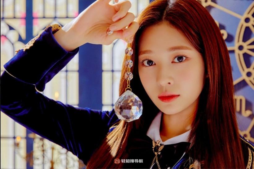 Min-ju Kim金珉周隶属哪个女团成员？她在舞台上展现怎样出众视觉效果？