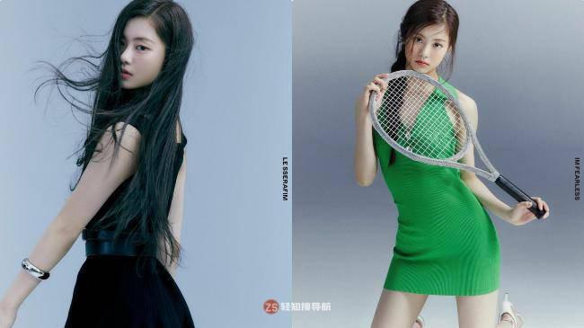 新女团LE SSERAFIM成员金佳蓝：引申出「选爱豆到底要不要看人品」话题