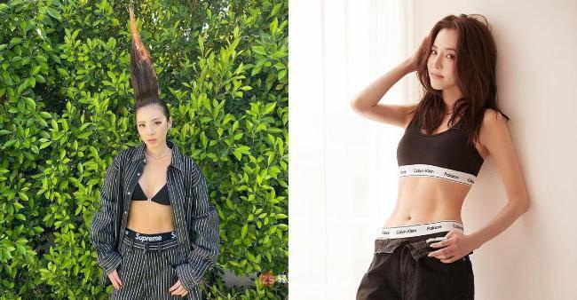 Dara近期为内衣品牌拍摄写真画报！简约款运动型内衣，展现出感性女人味