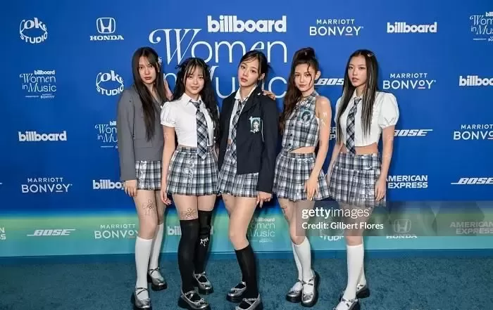 NewJeans出席美国告示牌「Women in Music Awards」!获得「年度最佳团体奖」 NewJeans出席美国告示牌「Women in Music Awards」!获得「年度最佳团体奖」