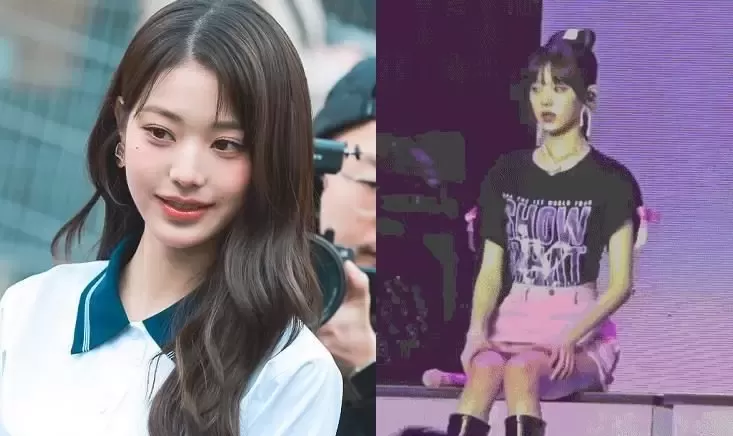 IVE张员瑛在演唱会上为了保持清醒而伤害自己！让粉丝们心痛不已